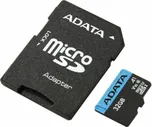 Карта памяти SD ADATA Premier AUSDH32GUICL10A1-RA1 microSDHC Memory Card 32Gb A1 V10 UHS-I U1 + microSD-- SD Adapter