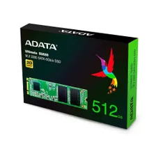 A-DATA ADATA SSD Ultimate SU650, 512GB, M.2(22x80mm), SATA3, 3D TLC, R/W 550/510MB/s, IOPs 80 000/60 000, TBW 210, DWPD 0.4 (3 года)