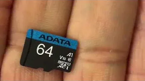 ADATA 64GB Premier microSDXC UHS-I Class 10 V10 A1 Memory Card with SD Adapter 100MBs