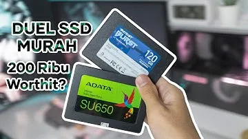 Mana Lebih Kenceng? Patriot Burst vs Adata SU650 120GB | Duel Benchmark SSD!