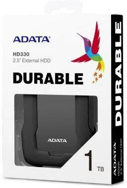 A-DATA HDD ADATA USB3.1 1TB DashDrive HD330 Black