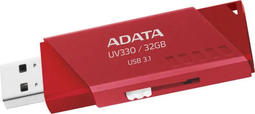 USB Флеш-накопитель ADATA Флэш драйв Adata 32GB, AUV330-32G-RRD 32 ГБ, красный-3