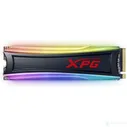 Диск ADATA SPECTRIX S40G RGB SSD 256GB, 3D TLC, M.2 (2280), PCIe Gen 3.0 x4, NVMe, R3500/W1200, TBW 160 AS40G-256GT-C