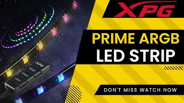 XPG PRIME ARGB LED Strip IN HINDI REVIEW