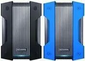 ADATA - Festplatte - 2 TB - extern (tragbar) - USB 3.1 - Blau (AHD830-2TU31-CBL)