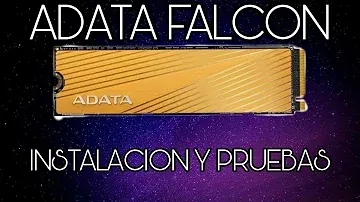 SSD M.2 ADATA FALCON (Unboxing, Instalacion, Test en juegos y Review) hoy saco pa comer.