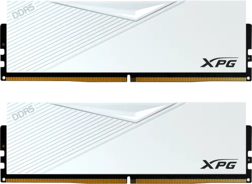 ОЗУ ADATA XPG Lancer AX5U5200C3816G-DCLAWH 32GB (2 x16GB) DDR5 UDIMM, 5200 MHz CL38-38-38, 1.25V, Белый Радиатор-0