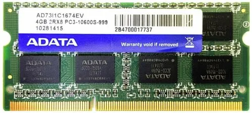Оперативная память ADATA DDR3 AD73I1C1674EV 1x4 ГБ-1