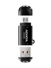 USB Флеш-накопитель ADATA Флэш драйв Adata 64GB, AUD320-64G-RBK 64 ГБ, черный
