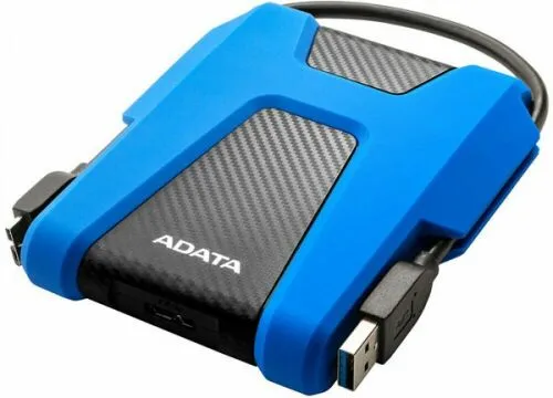 Внешний жёсткий диск ADATA 1Tb HD680 Blue (AHD680-1TU31-CBL)