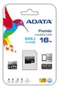 Карта памяти ADATA microSDHC 16 ГБ Class 10, UHS-I, адаптер на SD