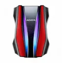 Adata 2Tb Hd770G Red, Rgb, Rtl (Ahd770G-2Tu32G1-Crd), внешний жесткий диск, красный