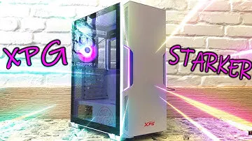 XPG STARKER - Отличный белый матовый корпус. Мне понравился.