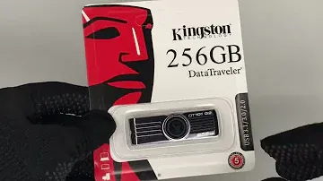 Флешка USB Kingston DataTraveler 256 ГБ чёрный